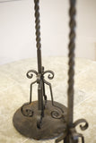 Pair of Iron and copper Arts and Crafts candlesticks - TallBoy Interiors