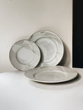 Matte wide rim plates by Eren